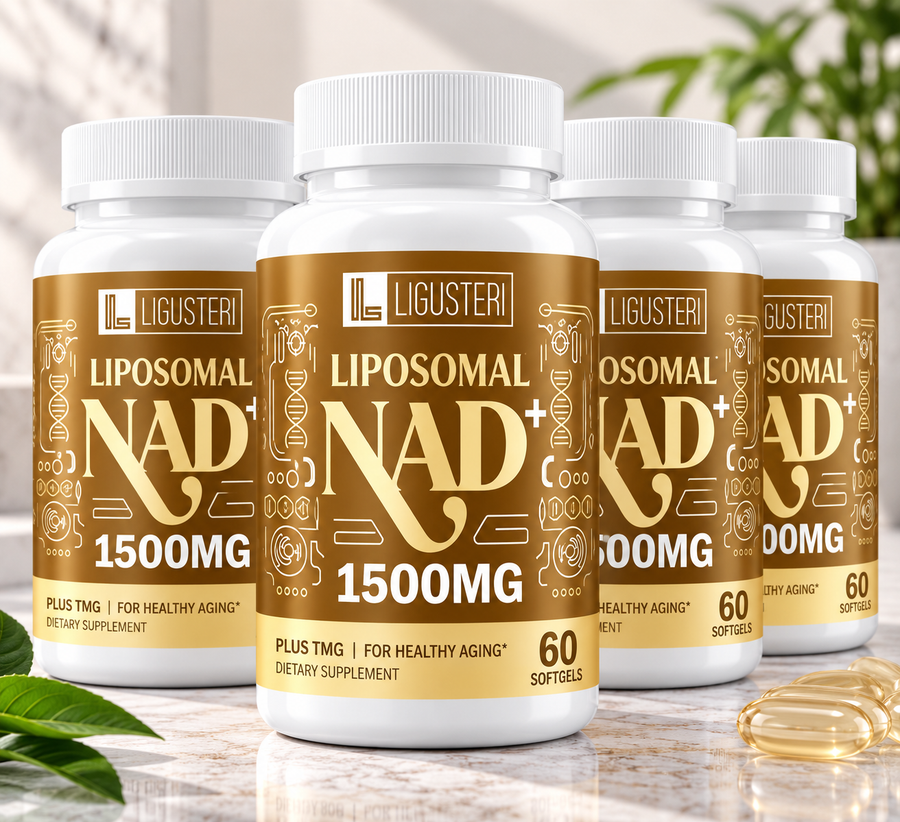 Liposomal NAD+ Supplement with TMG, 1500mg